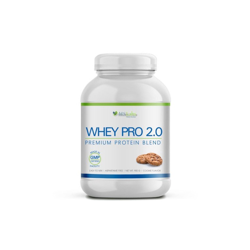 Hs Labs WHEY PRO 2.0 - 900 grame Beneficii Whey Pro: creste masa musculara si forta, mentine masa musculara pe timpul dietelor, 