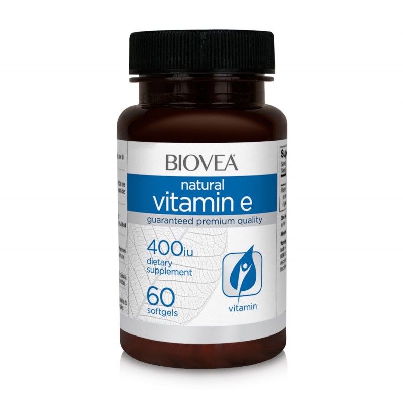 Vitamina E 400 IU 60 gelule Beneficii Vitamina E: antioxidant puternic, ajută la formarea de globule roșii, sprijină funcția sis
