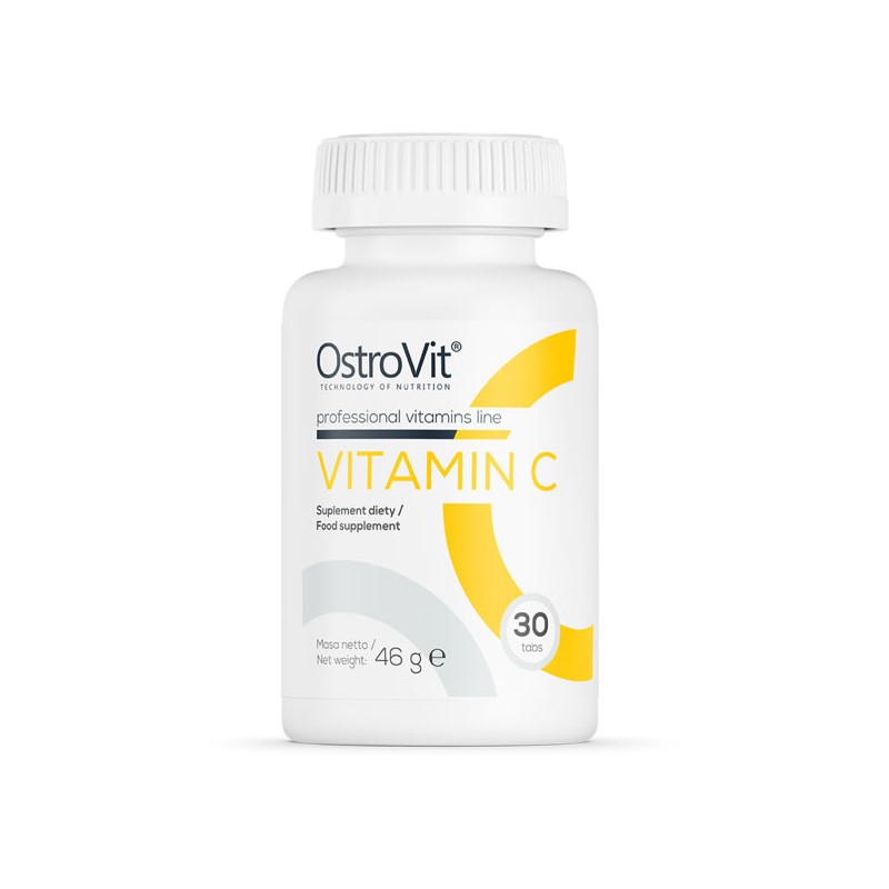 OstroVit Vitamina C 1000mg 30 Tablete – Imunitate Efecte si beneficii ale Vitaminei C: sustine functionarea normala a sistemului