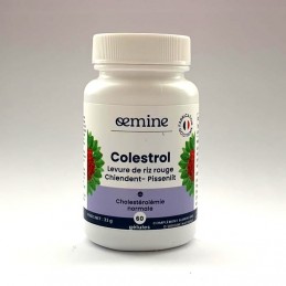 Ajuta la scaderea nivelurilor de trigliceride si colesterol rau marit LDL, Drojdie orez Policosanol Colestrol, 60 capsule Benefi