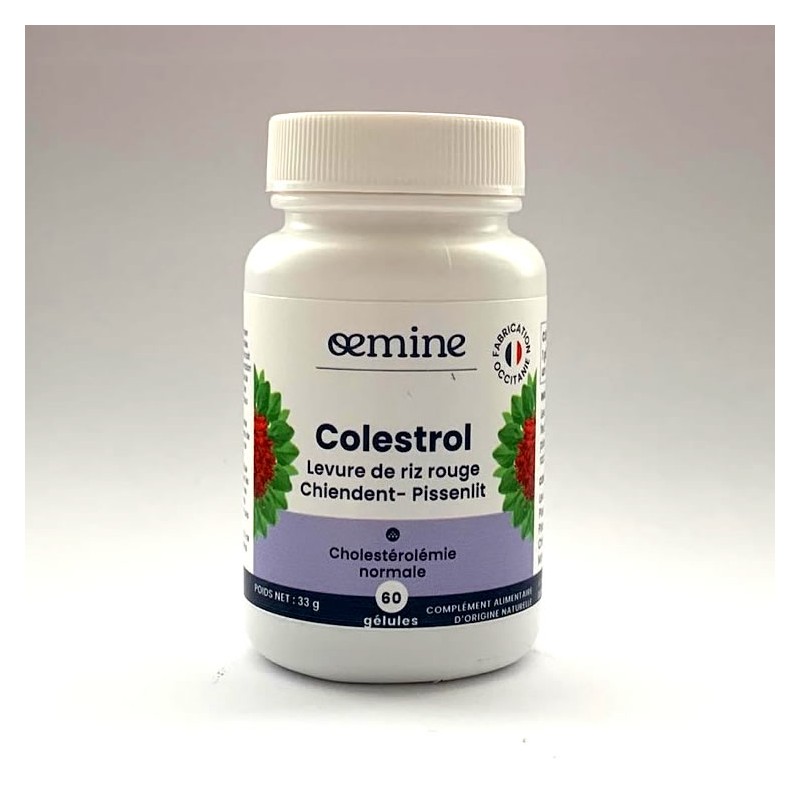 Drojdie orez Policosanol Colestrol, 60 capsule, Ajuta la scaderea nivelurilor de trigliceride si colesterol rau marit LDL Benefi