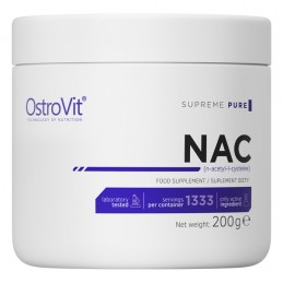 OstroVit NAC (N-Acetil Cisteina) pulbere 200 grame Beneficiile N-Acetil Cisteinei: esentiala pentru a face glutationul un putern