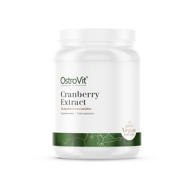 OstroVit Cranberry Extract 100 grame (Extract de merisoare) Beneficii Extract de merisoare: supliment alimentar natural care va 