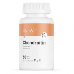 OstroVit Chondroitin - Condroitina, 800 mg, 60 Tablete Beneficii Condrotina- poate sprijini reconstructia tesutului conjunctiv, 
