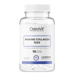 OstroVit Marine Collagen 1020 mg 90 capsule - Piele sanatoasa si articulatii Marine Collagen beneficii: OstroVit Marine Collagen