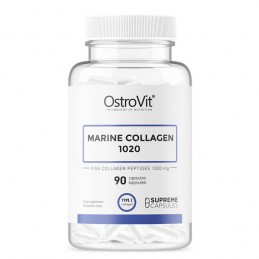 Colagen Marin, 1020 mg,90 Caps- Ajuta la intarirea sintezei fibrelor de colagen, faciliteaza intarirea oaselor si articulatiilor