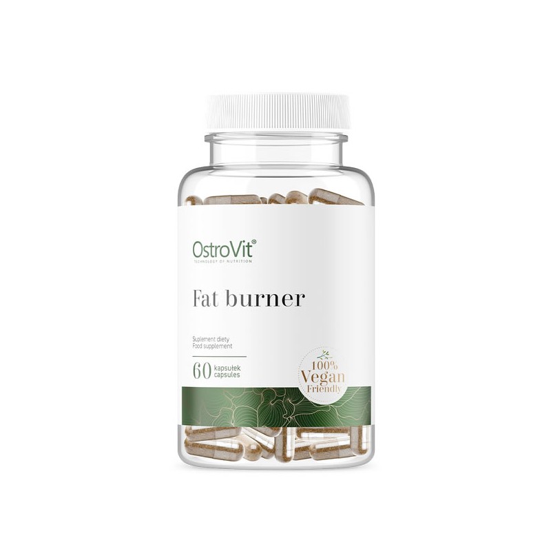 OstroVit Fat Burner Vege 60 capsule - Ardere grasimi si Energie Proprietati si Beneficii OstroVit Fat Burner Vege: produs in cap
