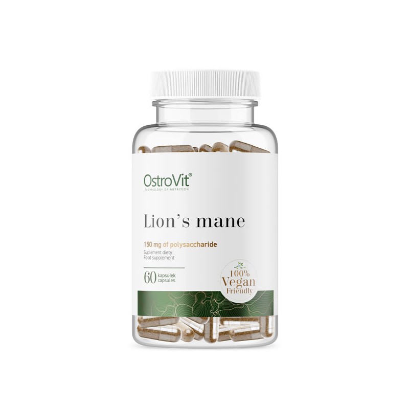 Lion\'s Mane vege - Coama leului 60 Capsule, OstroVit - 3 | YEO