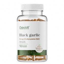 Black Garlic VEGE 90 capsule (Usturoi negru) OstroVit Beneficii Usturoi negru: nutrientii inclusi in usturoiul negru pot fi abso