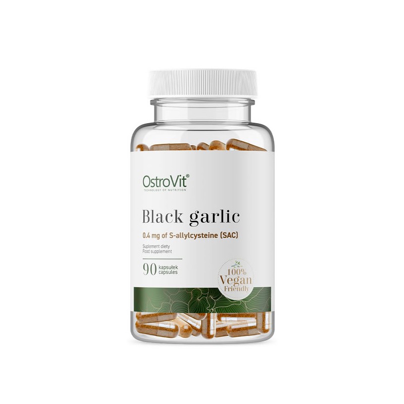 Are un impact pozitiv asupra sistemului imunitar, Black Garlic VEGE 90 Capsule (Usturoi negru) Beneficii Usturoi negru- nutrient