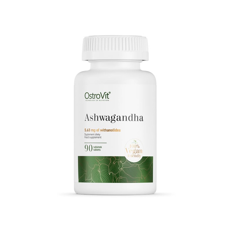 OstroVit Ashwagandha extract cu witanolide, 90 Tablete
