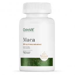OstroVit Maca 90 Tablete – Energie & Libido Beneficii Maca: ajuta la cresterea libidoului, benefic in reducerea disfunctiei erec