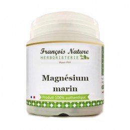 Francois Nature, Magneziu marin 240 capsule Beneficii Magneziu marin: mentine metabolismul energetic, sprijina relaxarea, reduce
