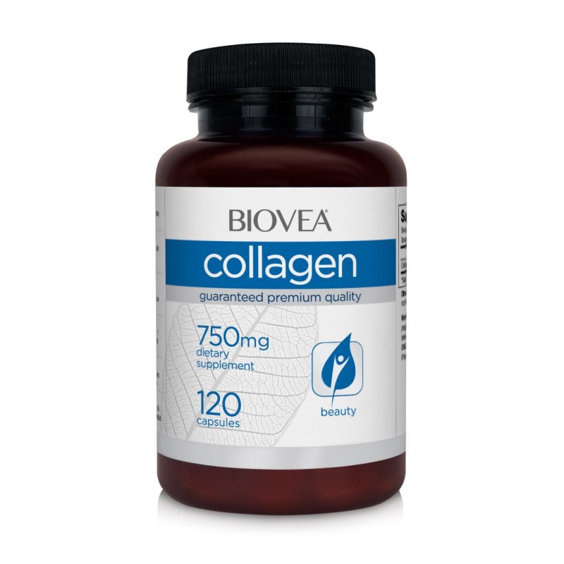 Colagen Hidrolizat Tip 1 si 3 750 mg 120 Capsule, Biovea Beneficii Colagen Hidrolizat: reduce liniile fine si ridurile, imbunătă