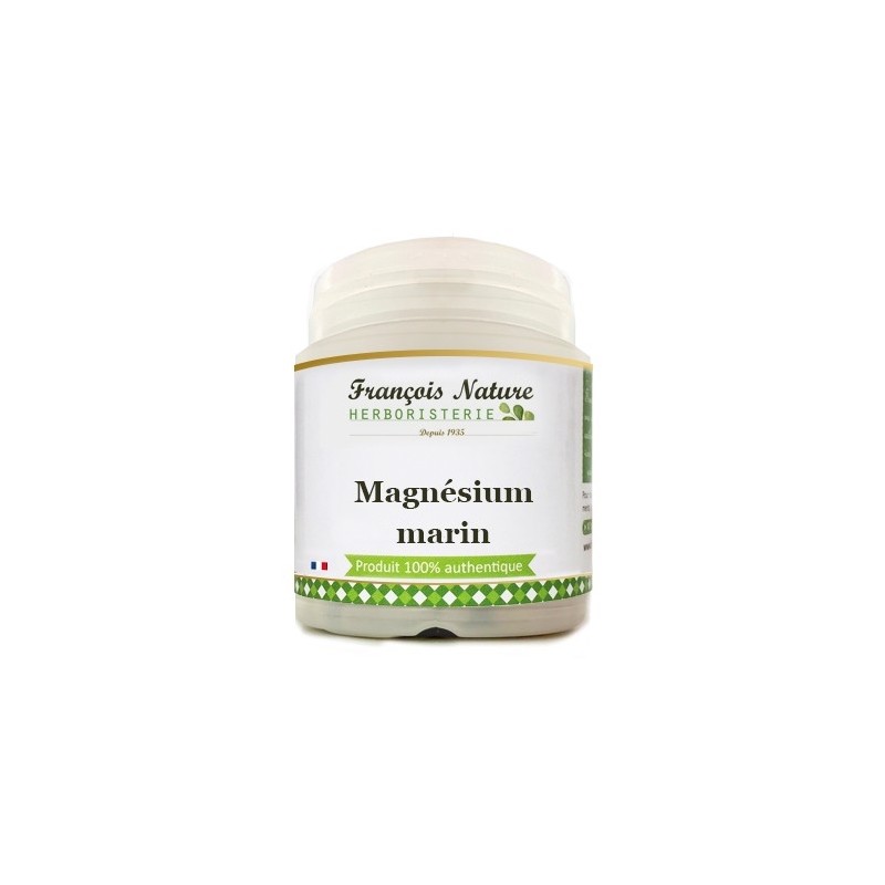 Francois Nature, Magneziu marin pudra 100 grame Beneficii Magneziu marin: mentine metabolismul energetic, sprijina relaxarea, re