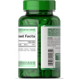 High Potency Magnesium - 500mg - 100 tablete (Magneziu de inalta potenta) Beneficii magneziu- ajuta la scaderea tensiunii arteri