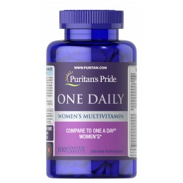 Puritan Pride, One Daily Womens Multivitamin - 100 tablete (Vitamine pentru femei) One Daily Women's Multivitamin with Zinc de l