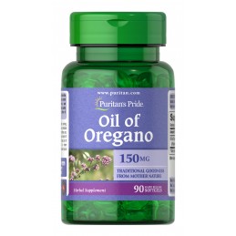 Puritan Pride, Oil Of Oregano - 150mg - 90 capsule BENEFICII ULEI DE OREGANO- este o sursa de antioxidanti, poate reduce coleste