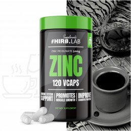 Zinc Picolinate - 120 capsule, Hiro.Lab BENEFICII ZINC PICOLINAT: Forma foarte absorbabila de PICOLINATE DE ZINC, Pana la 120 de