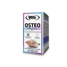 Real Pharm, Osteo Complete - 60 tablete BENEFICII OSTEO COMPLETE: poate intari oasele si reduce fracturile, poate ajuta la menti