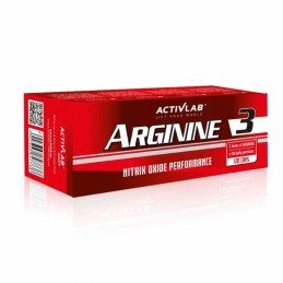 Arginine 3, 900 mg, 120 Capsule, (creste nivelul de oxid nitric, libidou si potenta, crește producția de hormoni de creștere) Be