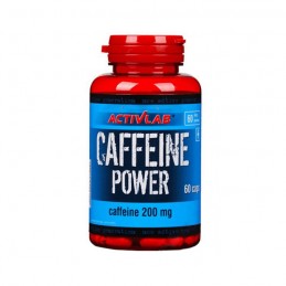 Caffeine Power 200 mg, 60 Capsule, Inlocuitor excelent pentru cafea, ofera multa energie, ajuta la arderea grasimilor Beneficii 