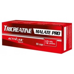 Tri Creatine Malate Pro 970 mg, 60 Capsule, creste semnificativ forta si puterea, refacere rapida dupa antrenamente intense Bene