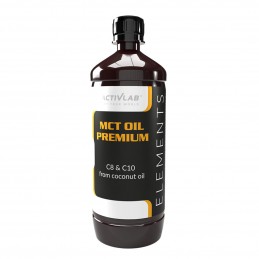 Activlab, Elements MCT Oil Premium - 400ml BENEFICII MCT OIL: sustine controlul greutatii, va mentine senzatia de satietate, C8 