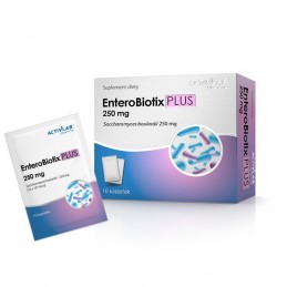 EnteroBiotix PLUS 250mg - 20 capsule, pentru persoanele in timpul si dupa terapia cu antibiotice BENEFICII- pentru persoanele in