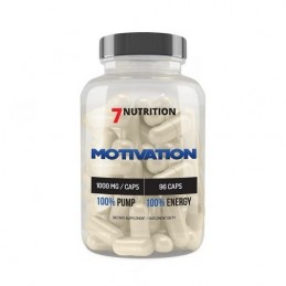 7 Nutrition Motivation 750 mg- 96 capsule (constructie a masei musculare) BENEFICII- cea mai optima combinatie a celor mai impor
