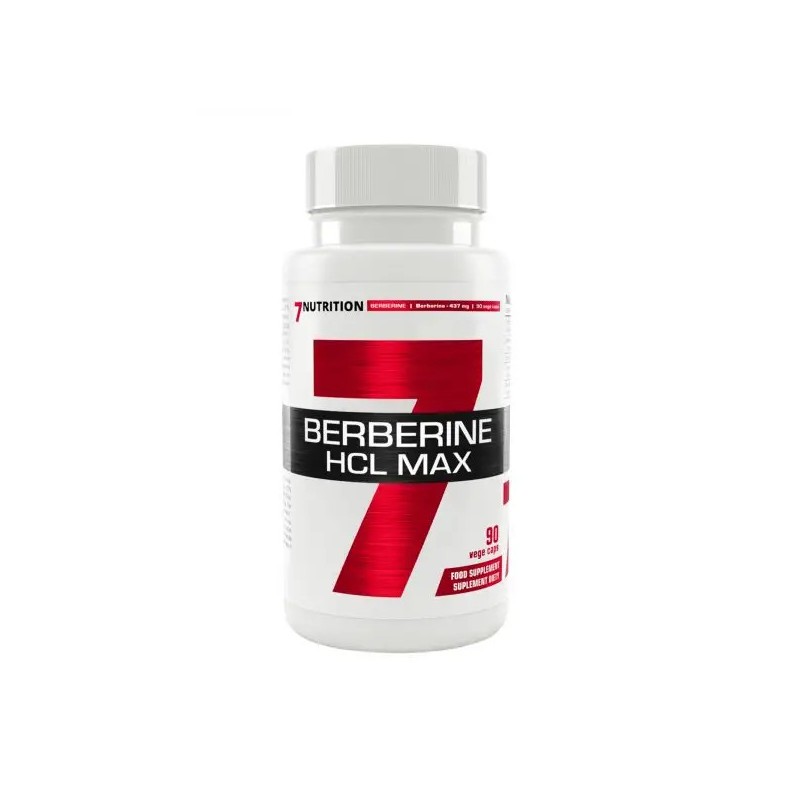 7 Nutrition Berberine HCL Max, 500 mg, 90 capsule BENEFECII BERBERINA: creste imunitatea si ajuta in caz de infectii cauzate de 
