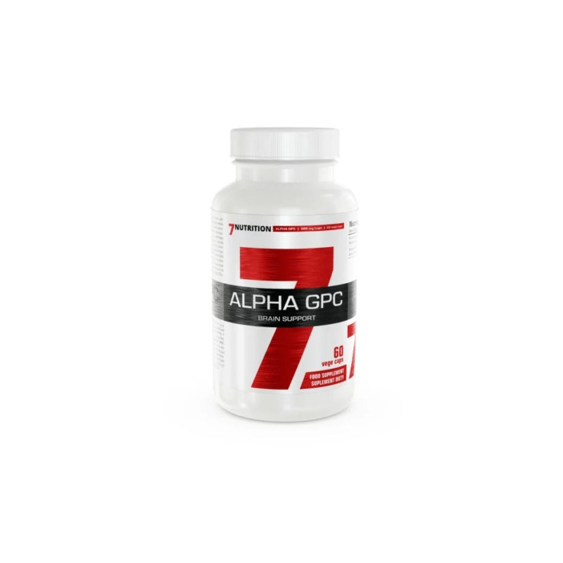 7 Nutrition Alpha GPC 300 mg - 60 capsule Alpha GPC este un supliment alimentar pentru îmbunătățirea memoriei, a capacității de 
