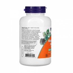 Now Foods Magnesium Malate 1000mg - 180 tablete Beneficii Malat de Magneziu: ajuta la eliminarea metalelor grele din organism, c