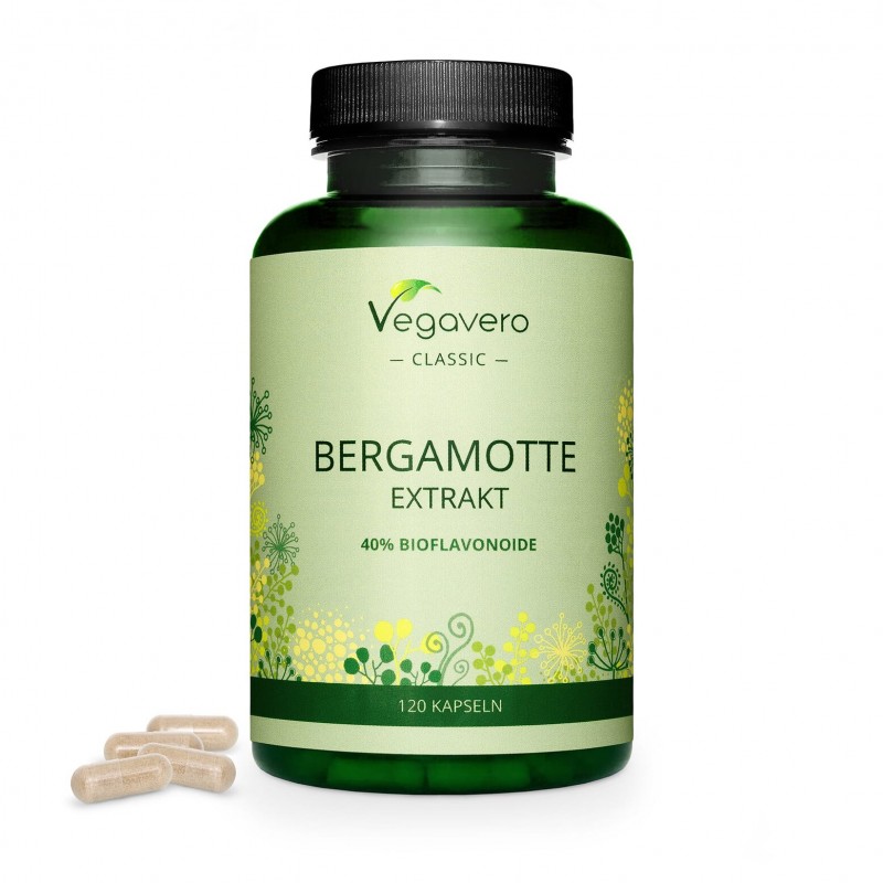 Vegavero Bergamot Extract 625 mg, 120 Capsule