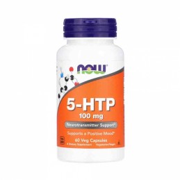 Now Foods 5 HTP 100mg - 60 capsule BENEFICII 5 HTP: Functionarea normala si mentinerea sanatatii sistemului nervos prin:» sustin