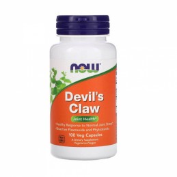 Now Foods Devil’s Claw - 100 capsule (Gheara Diavolului) Beneficii gheara diavolului: are proprietati antiinflamatorii si analge