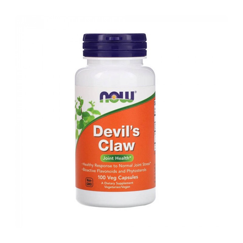 Now Foods Devil’s Claw - 100 capsule (Gheara Diavolului) Beneficii gheara diavolului: are proprietati antiinflamatorii si analge