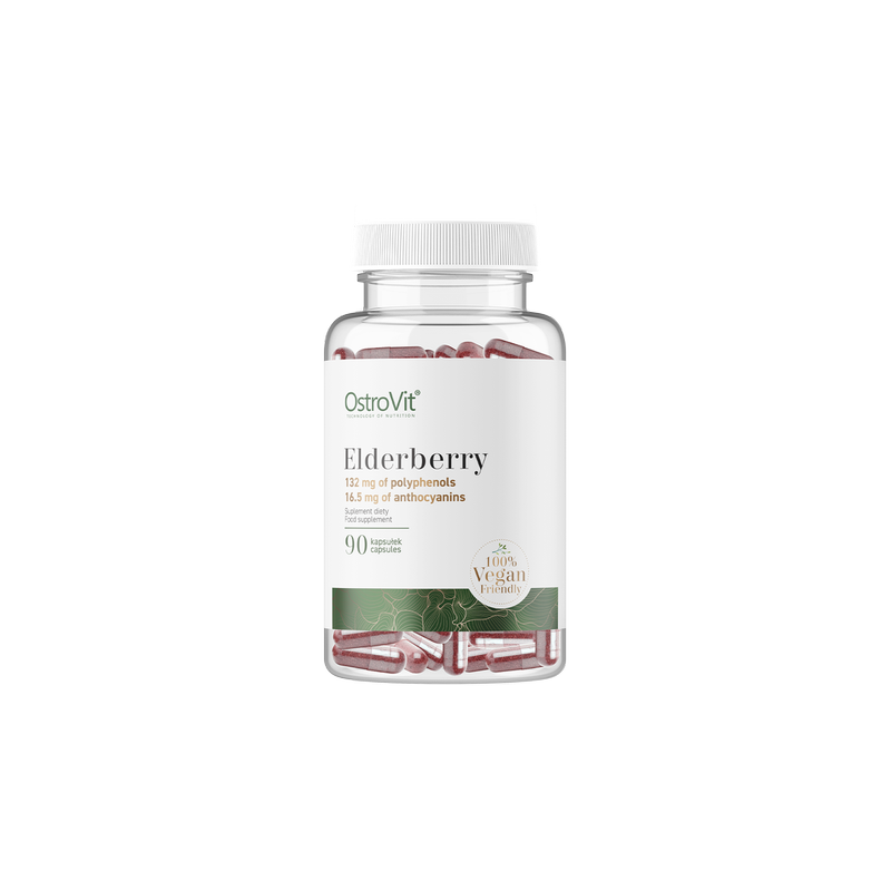 OstroVit Elderberry VEGE 90 capsule (Fructe de soc)