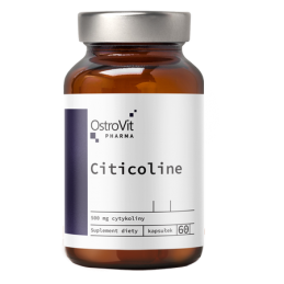 Citicoline 60 capsule, supliment alimentar care vă poate ajuta să aveți grijă de sistemul nervos OstroVit Pharma Citicoline este
