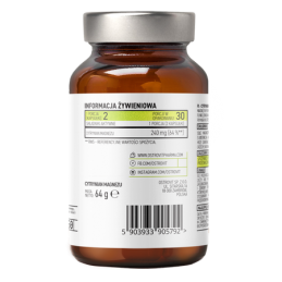 OstroVit Pharma Magnesium Citrate 60 capsule - Suport Muscular si relaxare Beneficii magneziu citrat: regleaza tensiunea arteria