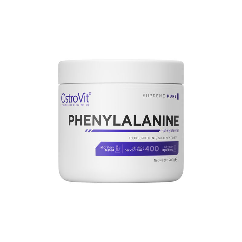OstroVit Supreme Pure Phenylalanine, Fenilalanina pudra 200 grame