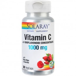 Vitamina C 1000mg, 100 capsule (ajuta imunitatea, reduce stresul oxidativ) Efecte si beneficii ale Vitaminei C: sustine function