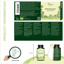 Vegavero Organic Stinging Nettle (Urzica), 120 capsule Beneficiile urzicii: ar putea detoxifica organismul, poate promova sanata