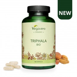 Vegavero Triphala Bio 180 Capsule – Digestie & Detox Natural Beneficii Triphala: va poate ajuta sa pierdeti in greutate, poate r