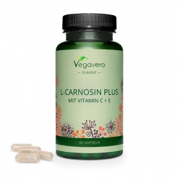 Supliment alimentar L-Carnosine Plus, 90 Capsule, Vegavero DE CE L-CARNOSINA?
L-carnosina este concentrata in tesutul muscular s
