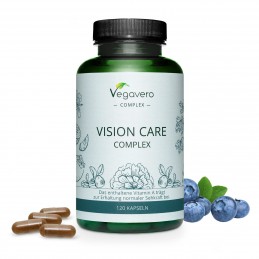 Vegavero Vision Care Complex 120 Capsule – Suport Vedere IMPORTANȚA ZINCULUI ȘI A VITAMINEI B2: Zincul contribuie la protecția c