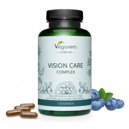 Vegavero Vision Care Complex, 120 Capsule IMPORTANȚA ZINCULUI ȘI A VITAMINEI B2: Zincul contribuie la protecția celulelor împotr