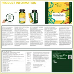 Vegavero Probiotic Immune Complex, 60 Capsule (pentru imunitate) SUPLIMENT PENTRU ÎNTĂRIREA AVANSATĂ A IMUNITĂȚII
Un stil de via