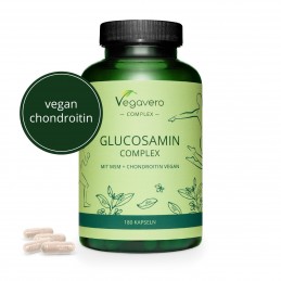 Glucosamine Complex, 180 Capsule, amelioreaza simptomele osteoartritei, exercita o actiune antiinflamatorie Beneficii Glucosamin