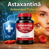 Astaxantină – Antioxidant Puternic pentru Piele, Ochi și Imunitate